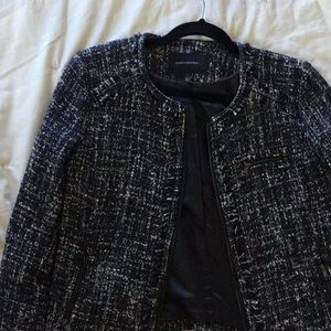 Black and white tweed Jacket